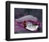 Caught in a Droplet-null-Framed Art Print