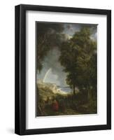 Caught in a Storm, St. Margaret's Bay-John James Chalon-Framed Giclee Print