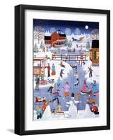 Caught in the Middle-Sheila Lee-Framed Giclee Print