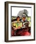 "Caught in the Rain,"August 29, 1936-Albert W. Hampson-Framed Giclee Print