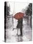 Caught in the Rain-Ethan Harper-Stretched Canvas