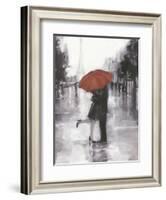 Caught in the Rain-Ethan Harper-Framed Art Print