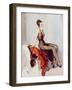 Caught in the Slips-David Wright-Framed Art Print