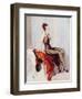 Caught in the Slips-David Wright-Framed Art Print