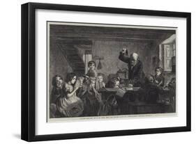 Caught Napping-Alexander Hohenlohe Burr-Framed Giclee Print