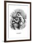 Caught-Thomas Nast-Framed Art Print