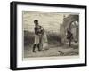 Caught!-Charles Joseph Staniland-Framed Giclee Print