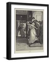 Caught-null-Framed Giclee Print