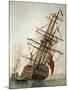 Caulking Ship's Hull, by Jan Grevenbroeck (1731-1807), Italy, 18th Century-null-Mounted Giclee Print