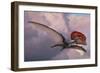 Caupedactylus Ybaka, an Extinct Pterosaur from the Cretaceous Period-null-Framed Premium Giclee Print