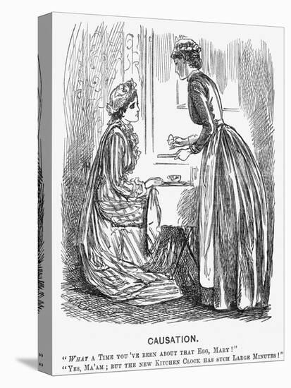 Causation, 1882-George Du Maurier-Stretched Canvas