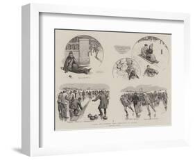 Cause and Effect, the Penalties of Sports-William Ralston-Framed Giclee Print