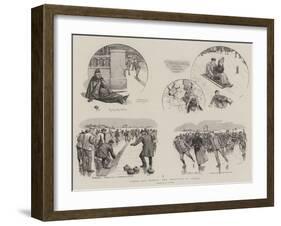 Cause and Effect, the Penalties of Sports-William Ralston-Framed Giclee Print