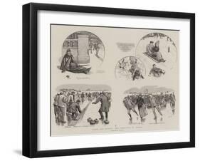 Cause and Effect, the Penalties of Sports-William Ralston-Framed Giclee Print