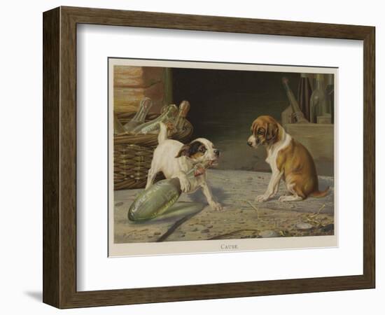 Cause-William Henry Hamilton Trood-Framed Giclee Print