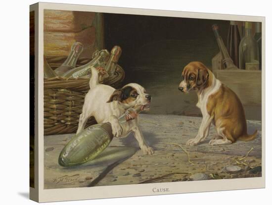 Cause-William Henry Hamilton Trood-Stretched Canvas