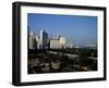 Causeway Bay and Victoria Park, Hong Kong Island, Hong Kong, China-Amanda Hall-Framed Photographic Print