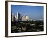 Causeway Bay and Victoria Park, Hong Kong Island, Hong Kong, China-Amanda Hall-Framed Photographic Print