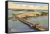 Causeway, Miami, Florida-null-Framed Stretched Canvas