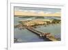 Causeway, Miami, Florida-null-Framed Premium Giclee Print