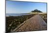 Causeway to St. Michaels Mount, Penzance, Cornwall, England, United Kingdom, Europe-Peter Barritt-Mounted Photographic Print