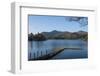 Causey Pike and Grisedale Pike from the boat landing, Derwentwater, Keswick, Lake District National-James Emmerson-Framed Photographic Print
