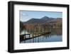 Causey Pike from the boat landing, Derwentwater, Keswick, Lake District National Park, Cumbria, Eng-James Emmerson-Framed Photographic Print