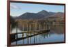 Causey Pike from the boat landing, Derwentwater, Keswick, Lake District National Park, Cumbria, Eng-James Emmerson-Framed Photographic Print