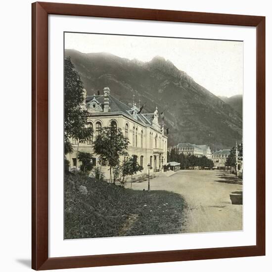 Cauterets (Upper-Pyrenees, France), Les Oeufs Thermal Baths Establishment-Leon, Levy et Fils-Framed Photographic Print