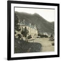 Cauterets (Upper-Pyrenees, France), Les Oeufs Thermal Baths Establishment-Leon, Levy et Fils-Framed Photographic Print