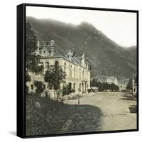 Cauterets (Upper-Pyrenees, France), Les Oeufs Thermal Baths Establishment-Leon, Levy et Fils-Framed Stretched Canvas