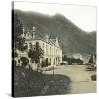 Cauterets (Upper-Pyrenees, France), Les Oeufs Thermal Baths Establishment-Leon, Levy et Fils-Stretched Canvas