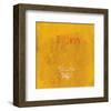 Caution, Yellow Flag, Dangerous Conditions-Miranda York-Framed Premium Giclee Print