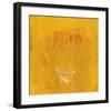 Caution, Yellow Flag, Dangerous Conditions-Miranda York-Framed Art Print