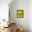 Caution Zombies Sign Art Poster Print-null-Framed Poster displayed on a wall
