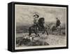 Cavalier and Roundhead-William Strutt-Framed Stretched Canvas