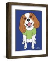 Cavalier Blenheim-Tomoyo Pitcher-Framed Giclee Print