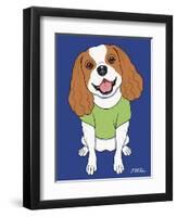 Cavalier Blenheim-Tomoyo Pitcher-Framed Giclee Print