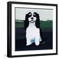 Cavalier King Charles, 1991-Maggie Rowe-Framed Giclee Print