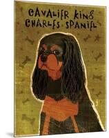 Cavalier King Charles (black and tan)-John Golden-Mounted Giclee Print