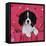 Cavalier King Charles Spaniel Puppy Sitting-null-Framed Stretched Canvas