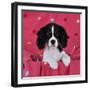 Cavalier King Charles Spaniel Puppy Sitting-null-Framed Photographic Print