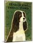 Cavalier King Charles (tri-color)-John W Golden-Mounted Giclee Print
