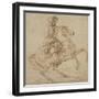 Cavalier sur un cheval piaffant ou caracolant-Charles Parrocel-Framed Giclee Print