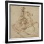 Cavalier sur un cheval piaffant ou caracolant-Charles Parrocel-Framed Giclee Print