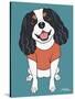 Cavalier Tri Color-Tomoyo Pitcher-Stretched Canvas