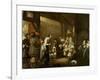 Cavaliers and Companions Carousing in a Barn-Edwaert Collier-Framed Giclee Print