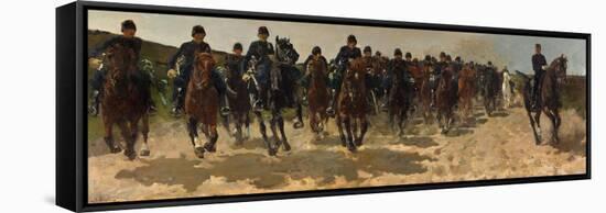 Cavalry, 1883-1888-George Hendrik Breitner-Framed Stretched Canvas