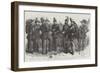 Cavalry and Infantry of the Sardinian Army-null-Framed Giclee Print