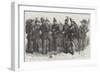 Cavalry and Infantry of the Sardinian Army-null-Framed Giclee Print